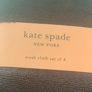 Kate Spade set of 4 wash cloth